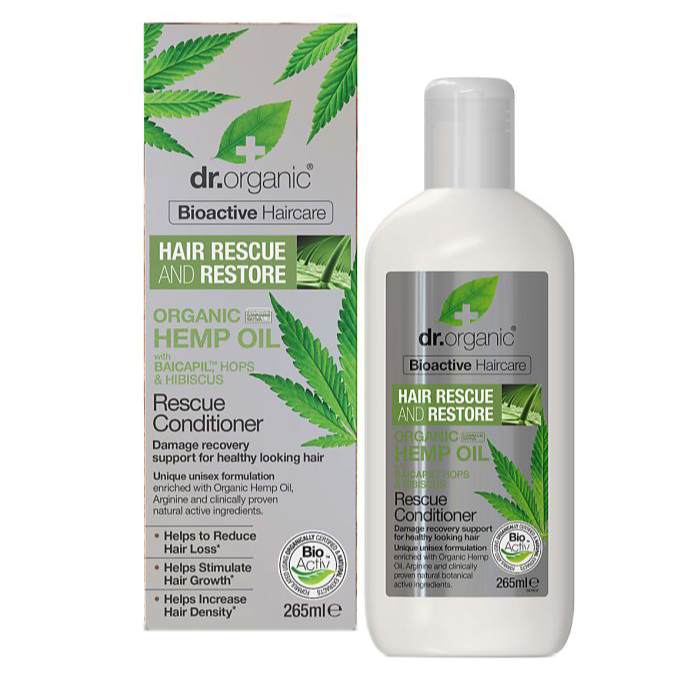 Dr Organic - Hemp Oil Rescue Conditioner, 265ml