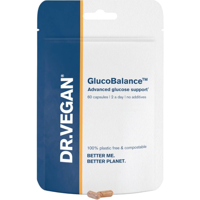 Dr Vegan - GlucoBalance, 60 Capsules
