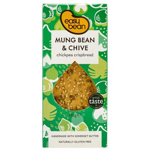 Easy Bean - Easy Bean Mung & Chive Crispbread, 110g
