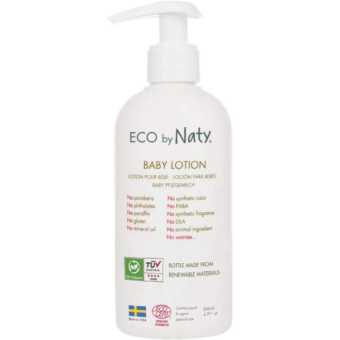 Eco By Naty Eco Baby Lotion, 200ml PlantX UK