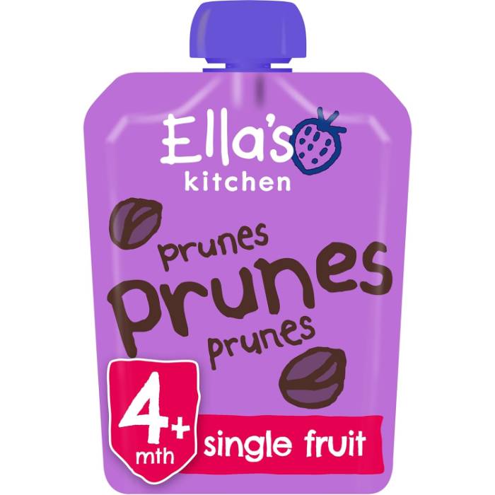 Ellas Kitchen - Organic First Taste Prunes, 70g  Pack of 7