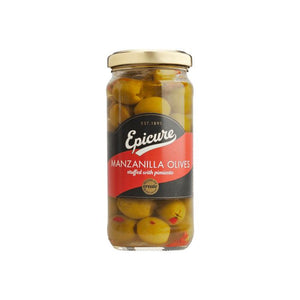 Epicure - Manzanilla Olives Pimiento, 235g | Pack of 12