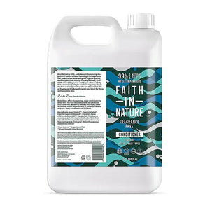 Faith In Nature - Fragrance Free Conditioner, 5L