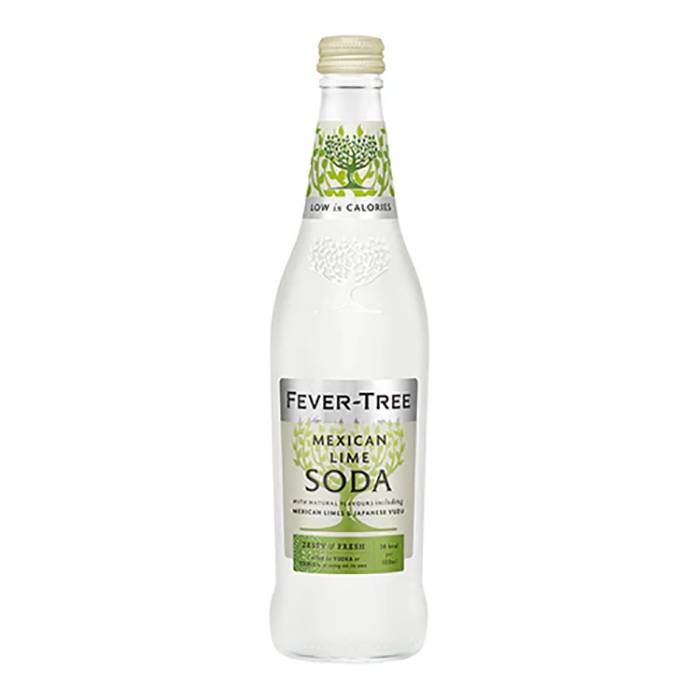 Fever-Tree - Mexican Lime Sodas 500ml - Pack of 8