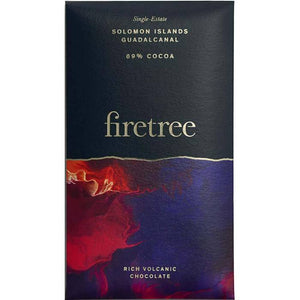 Firetree - Solomon Islands, Guadalcanal, 69% Chocolate, 65g - Pack of 12