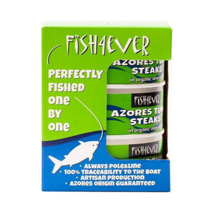 Fish4ever - Azores SJ Tuna Steaks In Olive Oil, 160 x 3g