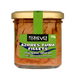 Fish4ever - Azores Tuna Fillets In Organic Olive Oil, 150g