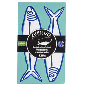 Fish4ever - Mackerel In Spring Water, 125g
