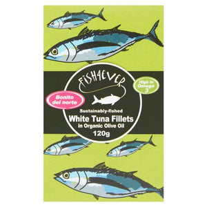 Fish4ever - White Tuna Fish In Organic Oil, 120g