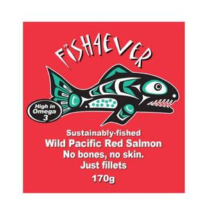Fish4ever - Wild Pacific Red Salmon( Filleted), 170g