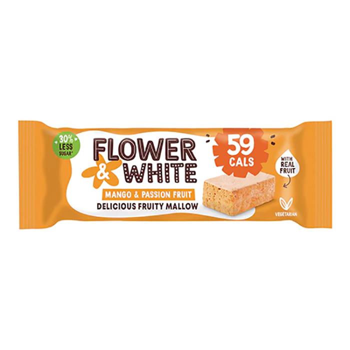 Flower & White - Mango And Passion Fruit Delicious Smoothie Bar, 35g  Pack of 15
