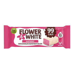 Flower & White - Chocolate Covered Mallow, 30g | Pack of 15 | Multiple Flavours