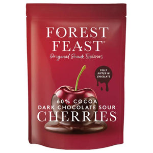 Forest Feast - Dark Chocolate Sour Cherries Impulse, 40g - Pack of 12