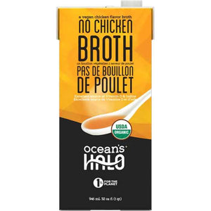 Free & Easy - Ocean's Halo Organic No Chicken Broth, 946ml