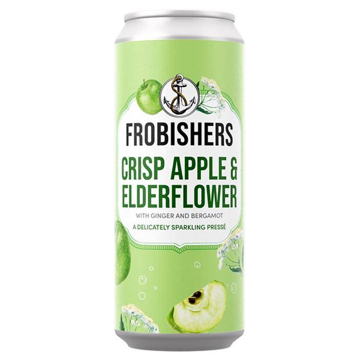 Frobisher - Apple & Elderflower Soft Drink Cans, 250ml  Pack of 12