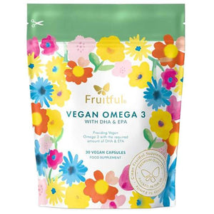 Fruitful - Vegan Omega 3 DHA + EPA, 30 Capsules