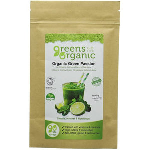 Golden Greens - Organic Green Passion Powder, 90g