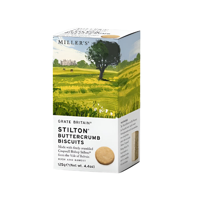 Grate Britain - Stilton Buttercrumb Biscuits, 125g