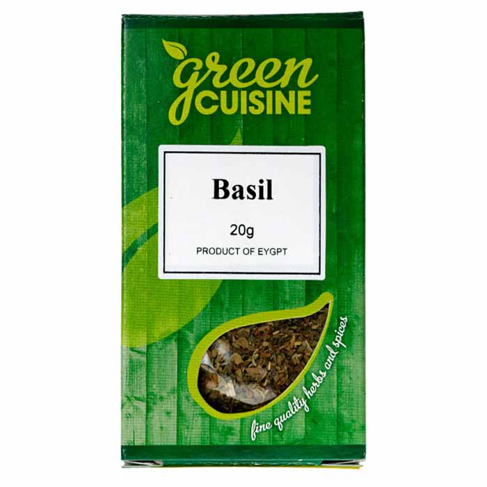 Green Cuisine - Basil, 20g | Pack of 6 – PlantX UK
