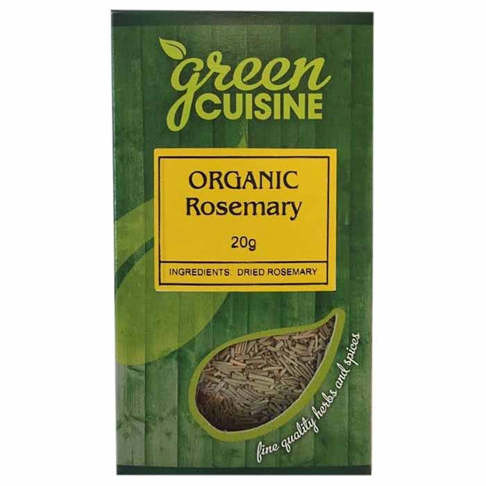 Green Cuisine - Organic Rosemary, 20g  Pack of 6