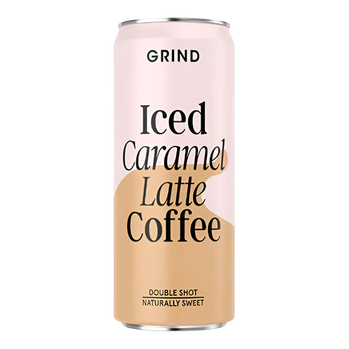 Grind Coffee Roasters - Iced Caramel Latte Coffee, 250ml  Pack of 8