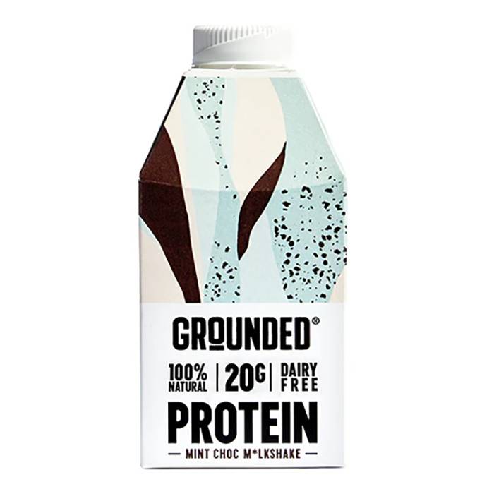 Grounded - Mint Chocolate Protein Shake, 490ml - Pack of 12