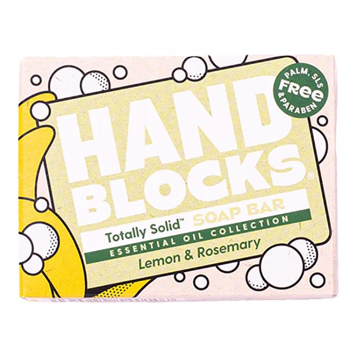 Hand Blocks - Lemon & Rosemary Soap Bar 100g  Pack of 6