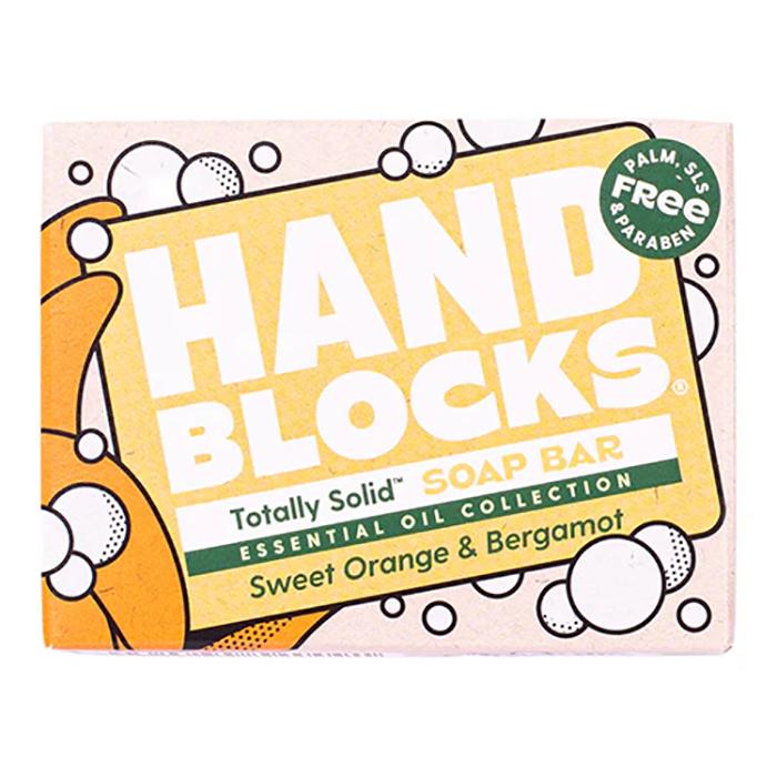 Hand Blocks - Sweet Orange & Bergamot Soap Bar 100g  Pack of 6