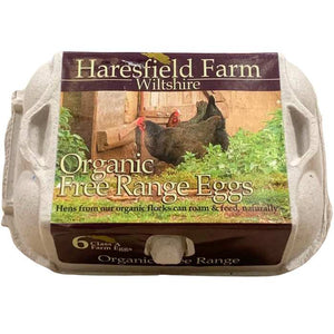 Haresfield - Large Organic Eggs, 6 Eggs | Pack of 2