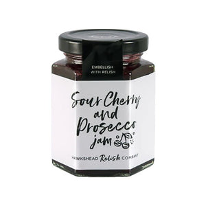 Hawkshead Relish - Sour Cherry & Prosecco Jam, 220g - Pack of 6