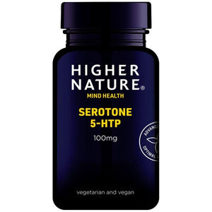 Higher Nature - Serotone 5HTP 100mg Capsules, 30 Capsules