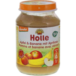 Holle - Holle Organic Jar Apple and Banana, 190g