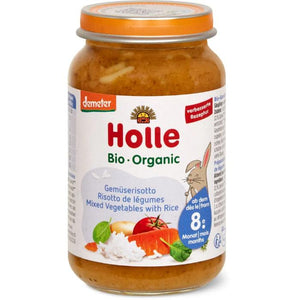 Holle - Holle Organic Jar Mixed Vegetables with Rice from 8 months, 220g