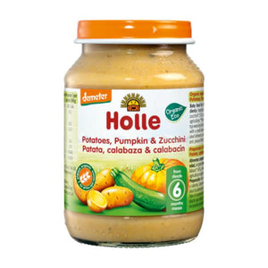 Holle - Holle Organic Jar Pumpkin Zucchini and Potatoes, 190g