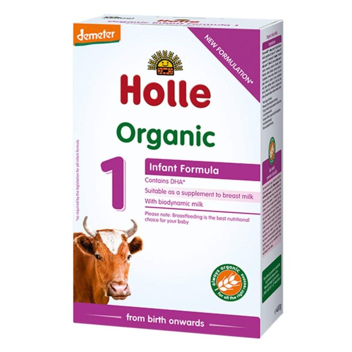 Holle Organic Infant Formula 1 400g Plantx Uk 