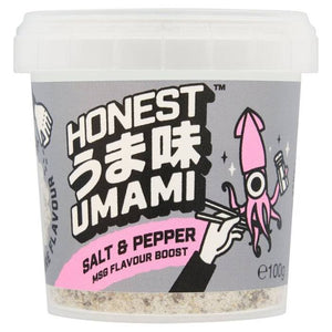 Honest Umami - Salt & Pepper MSG Flavour Boost, 100g | Pack of 12
