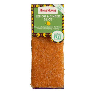Honeybuns - Lemon and Ginger, 64g | Pack of 16