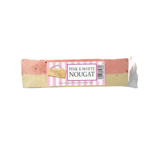House of Fudge - Pink & White Nougat Bar, 120g | Pack of 24