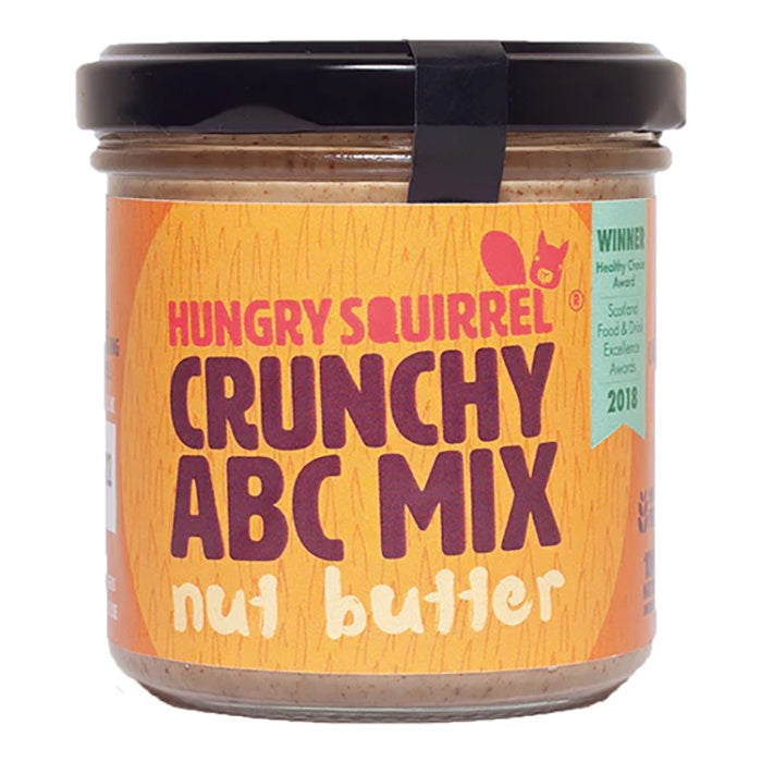 Hungry Squirrel - Crunchy Abc Mix Butter, 180g - Pack of 6