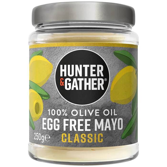 Hunter & Gather Egg Free Classic Olive Oil Mayo, 250g PlantX UK