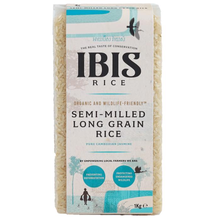 Ibis - Semi-milled Jasmine Long Grain Rice, 1kg