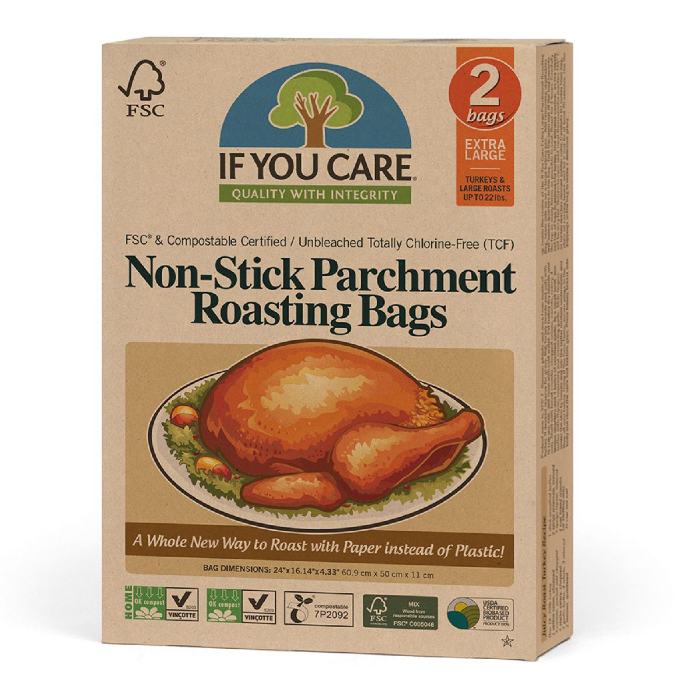 If You Care - FSC Certified Unbleached Roasting Bags Extra Large, 1 Piece