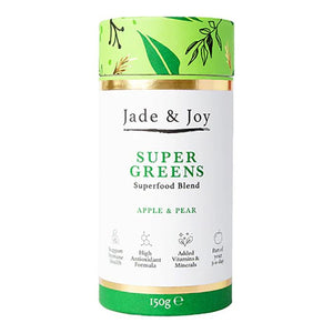 Jade & Joy - Superfoods Super Greens Apple & Pear, 150g | Pack of 12