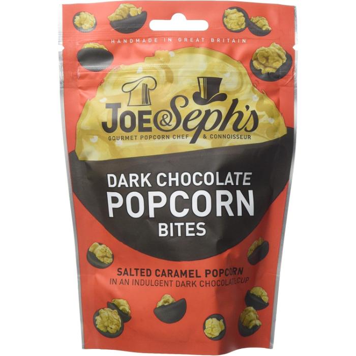 Joe & Seph’s - Dark Chocolate Popcorn Bites, 63g  Pack of 14