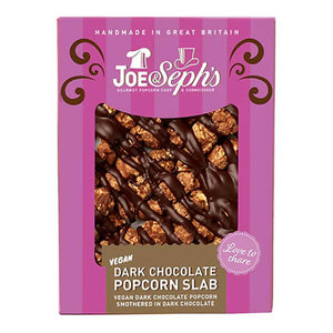 Joe & Seph’s - Vegan Dark Chocolate Popcorn Slab, 115g - Pack of 14