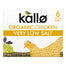 Kallo - BTO Very Low Salt Chicken Stock Cubes, 48g - Pack of 15