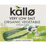 Kallo - Very Low Salt Organic Vegetable Stock Cubes, 6 Cubes  Pack of 15