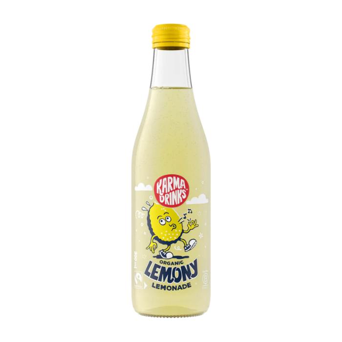 Karma Drinks - Karma Lemony Lemonade Bottle 330ml - Pack of 24