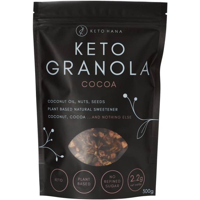 Keto Hana - Keto Granola Cocoa, 300g