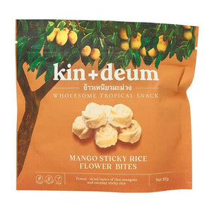 Kin + Deum - Mango Sticky Rice Flower Bites, 30g